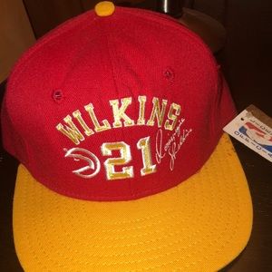 Vintage NBA Dominique Wilkins Atlanta Hawks Hat